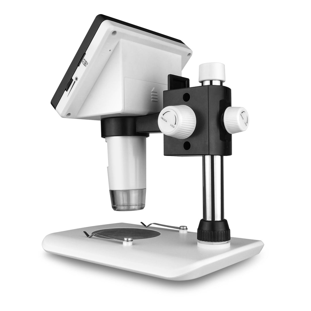 Microscópio digital Lamex LXM289, ecrã LCD, ampliação 1000x, 1080p