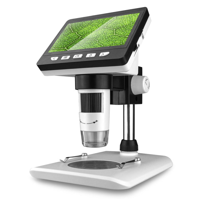 Microscópio digital Lamex LXM289, ecrã LCD, ampliação 1000x, 1080p