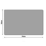 Tapete de mesa ARCO DESIGN, Tapete de rato em feltro, 50x70 cm, meia-noite