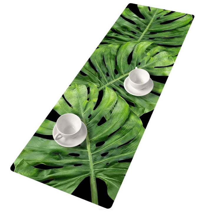 Caminho de Mesa Bertoni em Feltro, 115x40cm, Estampado Noite das Galápagos