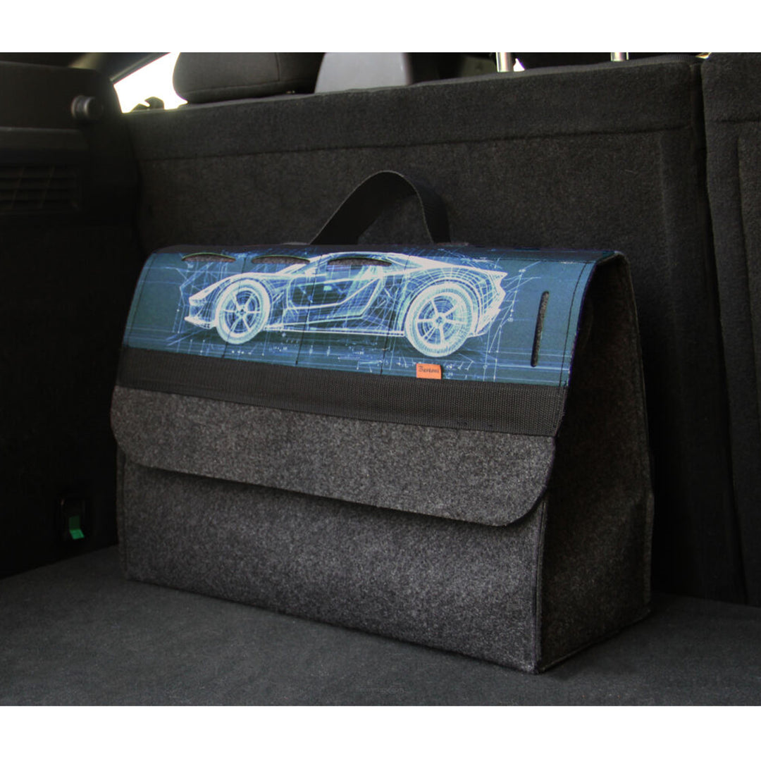 Bolsa Arco Design, Organizador de Mala de Carro, 46x20cm, B-LUX Automotive