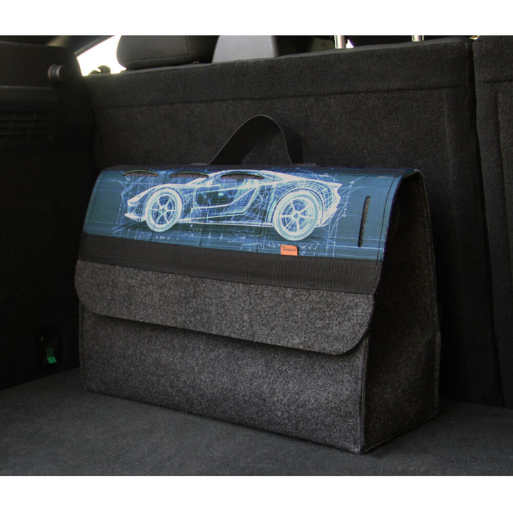 Bolsa Arco Design, Organizador de Mala de Carro, 46x20cm, B-LUX Automotive