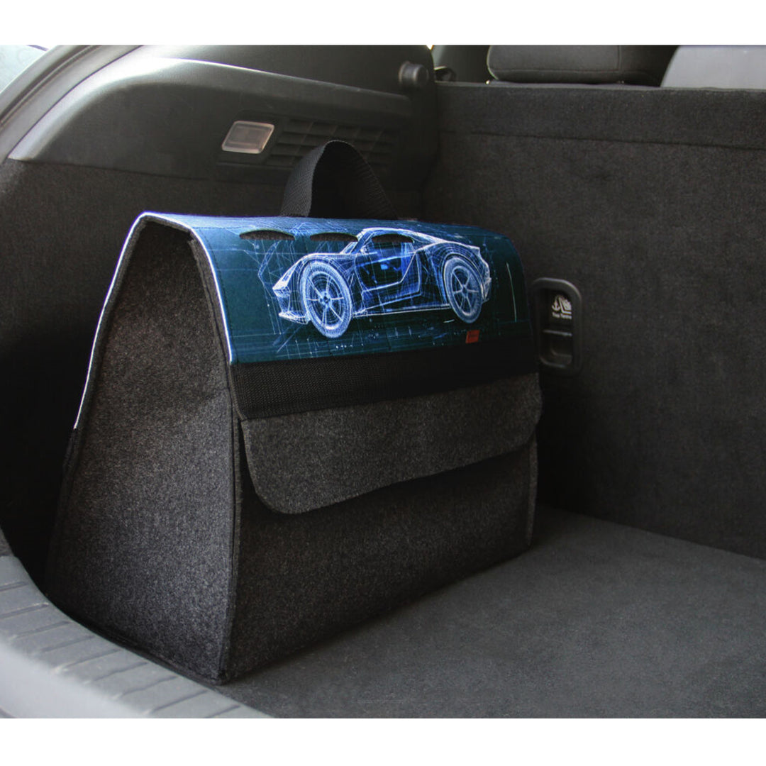 Bolsa Arco Design, Organizador de Mala de Carro, 46x20cm, B-LUX Automotive