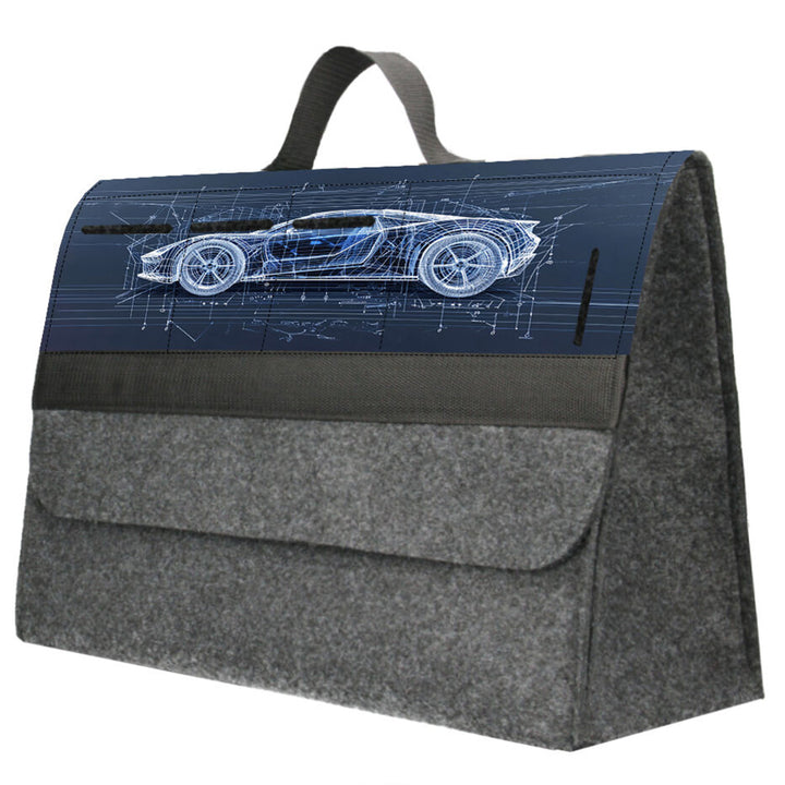Bolsa Arco Design, Organizador de Mala de Carro, 46x20cm, B-LUX Automotive