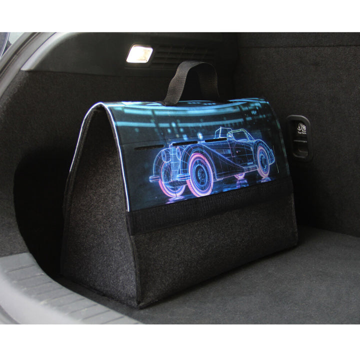 Bolsa Arco Design, Organizador de Mala de Carro, 46x20cm, B-LUX Oldtimer