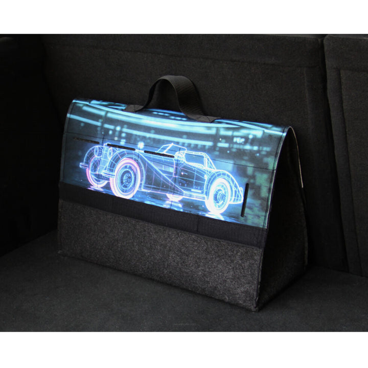 Bolsa Arco Design, Organizador de Mala de Carro, 46x20cm, B-LUX Oldtimer