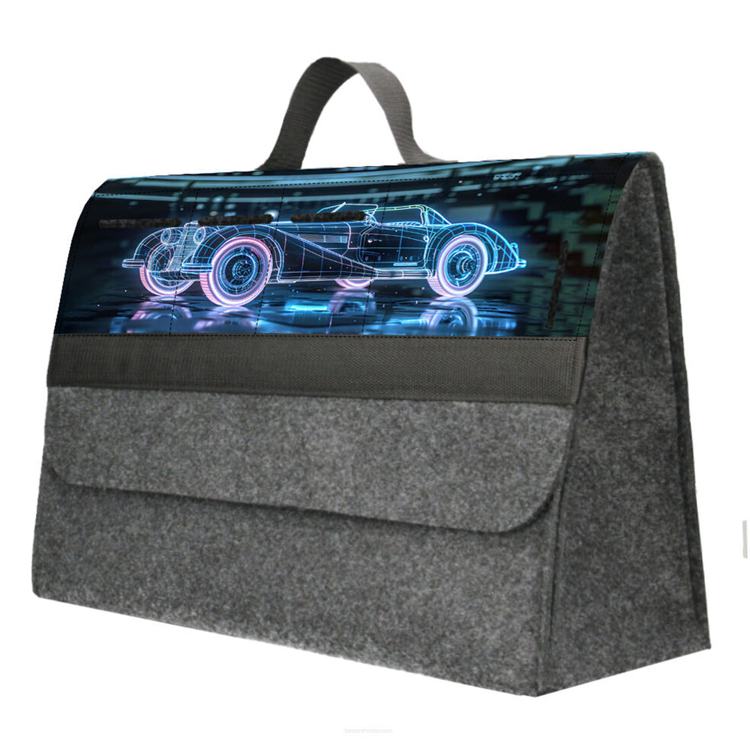 Bolsa Arco Design, Organizador de Mala de Carro, 46x20cm, B-LUX Oldtimer