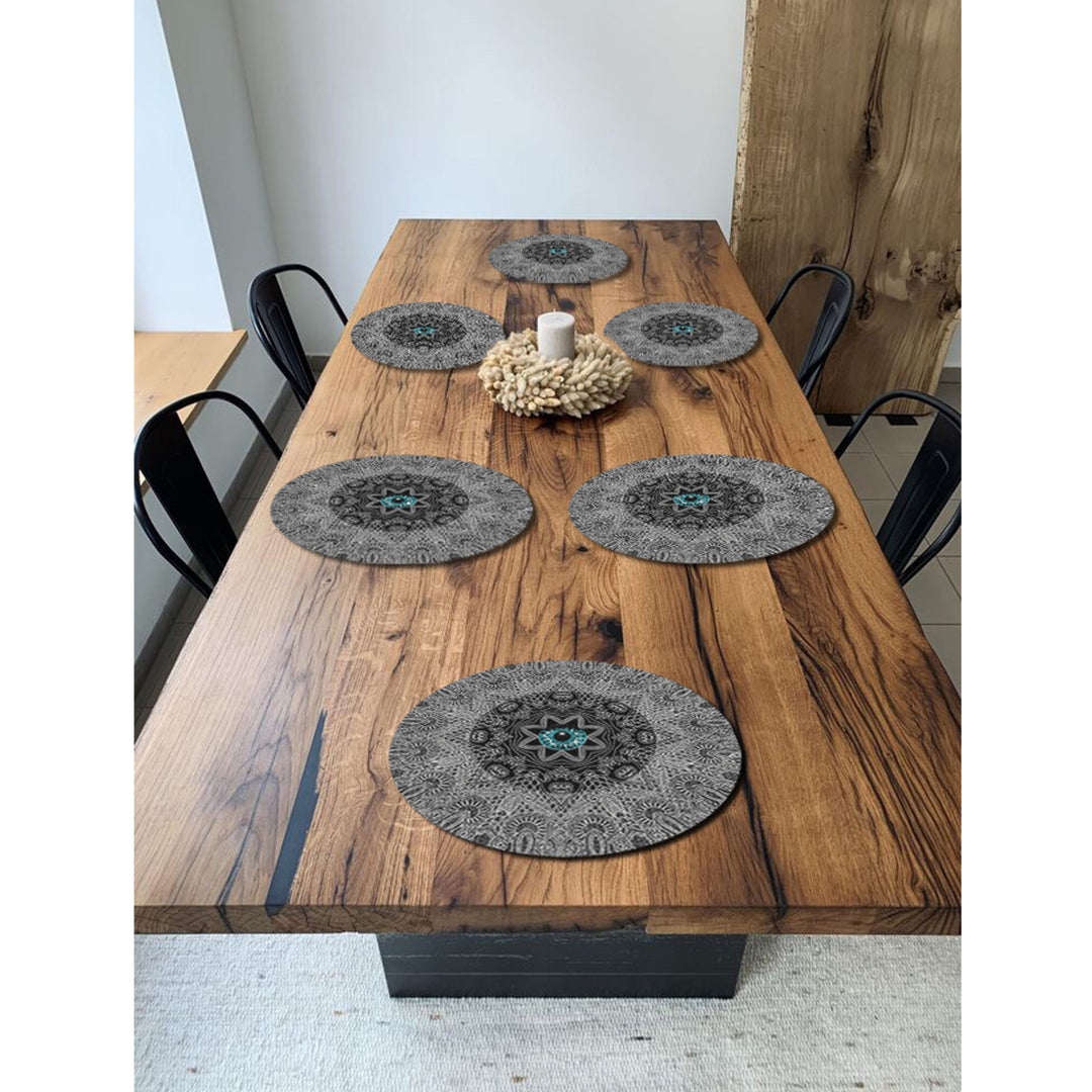 Conjunto de Trevo Bertoni, 6 peças, redondo, 33 cm, design elegante