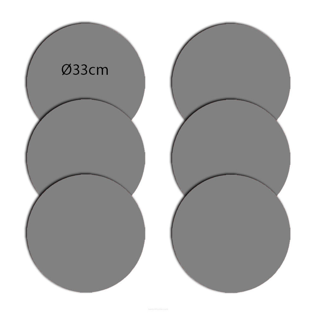 Conjunto de Trivet Bertoni Arco Design, 6 peças, redondo, 33 cm, Bouquet