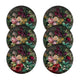 Conjunto de Trivet Bertoni Arco Design, 6 peças, redondo, 33 cm, Bouquet