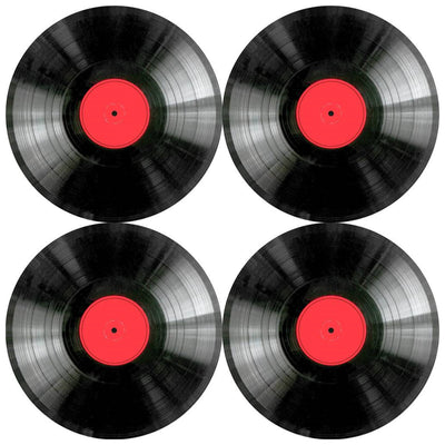 Arco Design Juego de salvamanteles Bertoni, 6 piezas, redondo, 33 cm, Vinilo