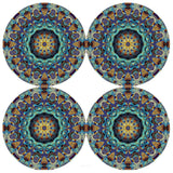 Arco Design Juego de salvamanteles Bertoni, 6 piezas, redondo, 33 cm, Barcelona