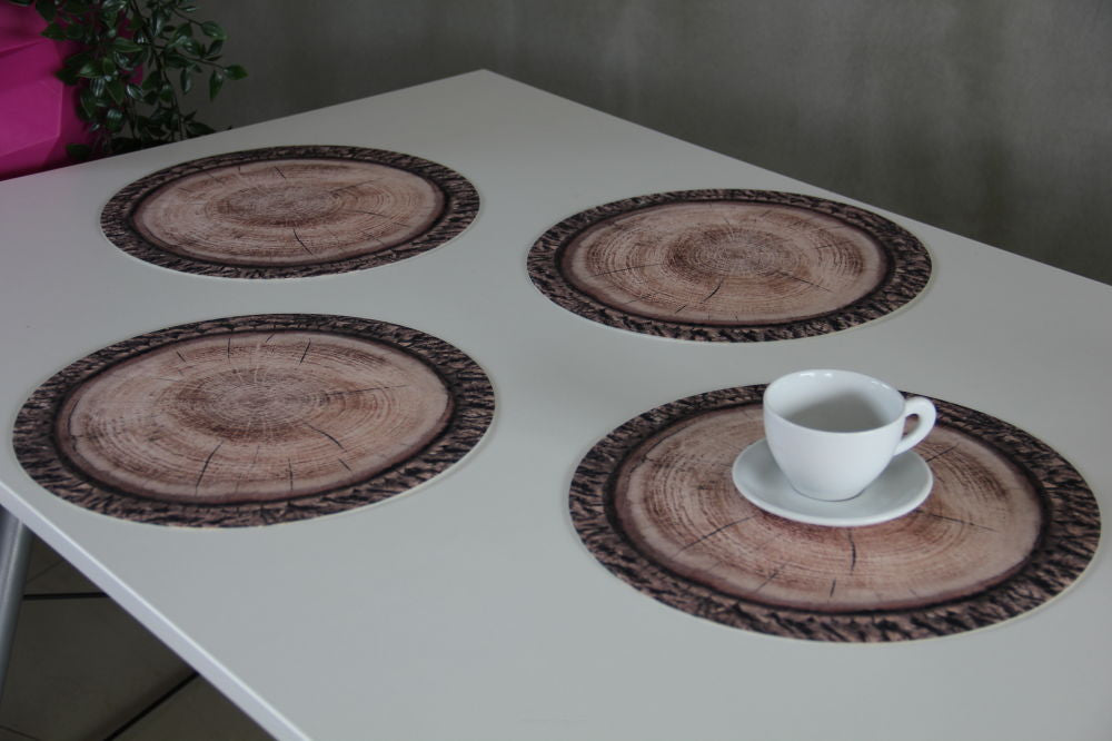 Conjunto de Trevo Bertoni Arco Design, 4 peças, redondo, 33 cm, Robina
