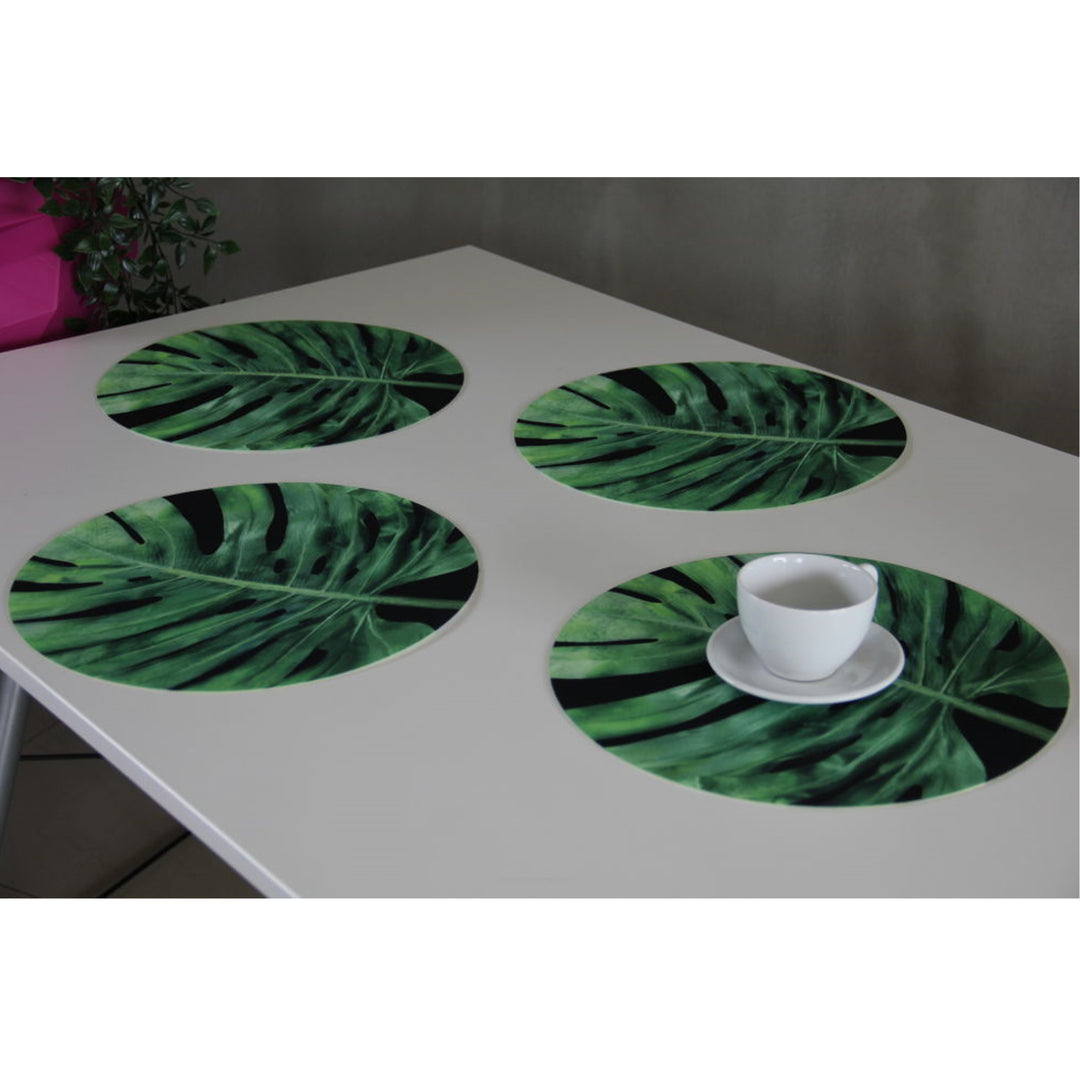 Conjunto de Trevo Bertoni Arco Design, 4 peças, redondo, 33 cm, Noite das Galápagos