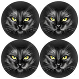 Conjunto de Trevo Bertoni Arco Design, 4 peças, redondo, 33 cm, preto