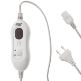 Cinturón lumbar calefactor Adler, 4 ajustes de temperatura, potencia 100W, mando a distancia LCD, AD 7437