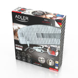 Cinturón lumbar calefactor Adler, 4 ajustes de temperatura, potencia 100W, mando a distancia LCD, AD 7437