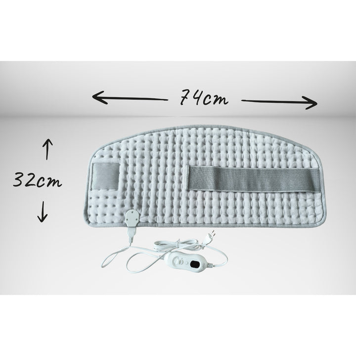Cinturón lumbar calefactor Adler, 4 ajustes de temperatura, potencia 100W, mando a distancia LCD, AD 7437