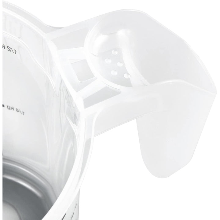 Jarra de medição Keeper com base e pega antiderrapantes, 500 ml, Massimo, cinzento nórdico