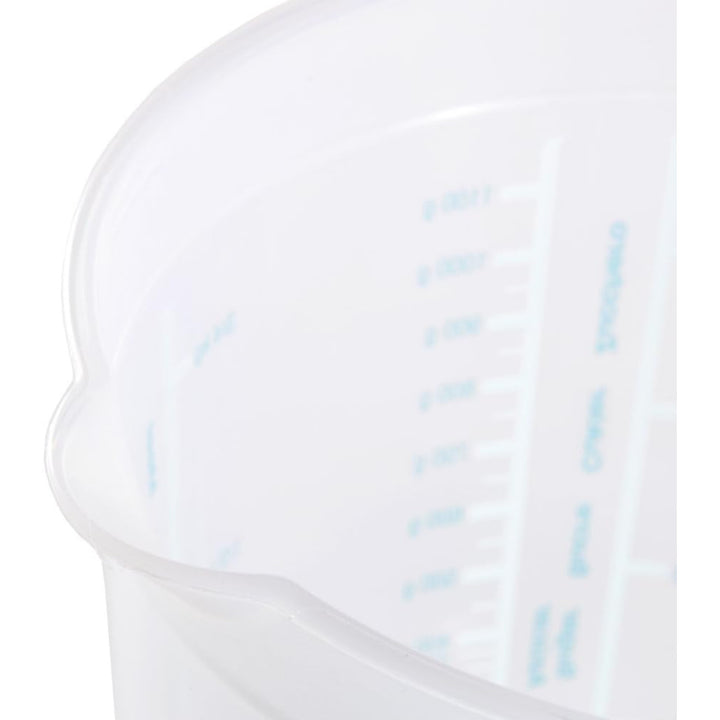 Jarra de medição Keeper, antiderrapante com pega, 1L, água-marinha, Masimmo