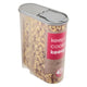 Recipiente para Cereais Keeper, Laterais Transparentes, 5L, Jean