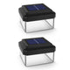 GreenBlue GB128 2x Poste de Luz LED Solar, 100x100mm, Montagem em Canopy