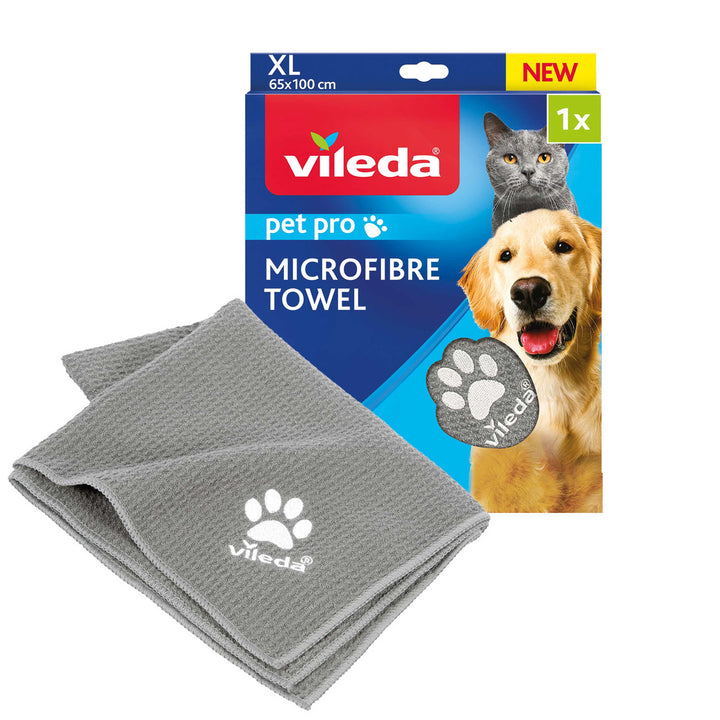 Toalha Vileda Pet, Toalha Microfibra, XL, Pet Pro