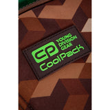 Mochila escolar CoolPack City Jungle Youth, espaçosa e confortável C48199/F