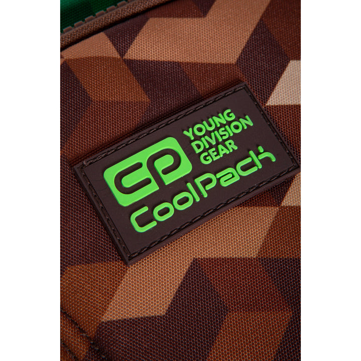 Mochila escolar CoolPack City Jungle Youth, espaçosa e confortável C48199/F