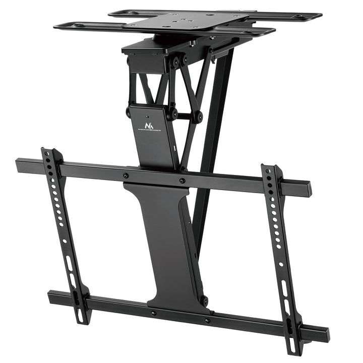 Suporte elétrico de teto para TV Maclean MC-490, suporte para TV TUYA, VESA máx. 600x400, rotação de 90°, 32"-75", carga máxima de 35 kg