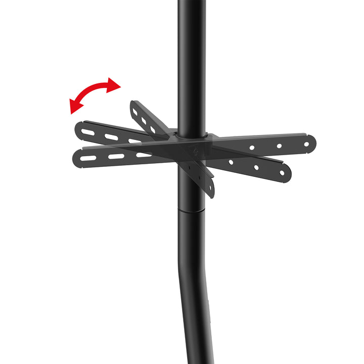 Suporte de chão para TV Maclean MC-494, 32-70", máx. VESA 400x400, máx. 40 kg