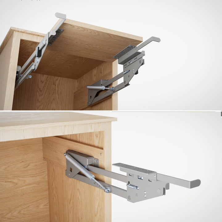 Maclean MC-497 Elevador, estante de cocina extensible empotrable 5-20kg. 820x168x106mm