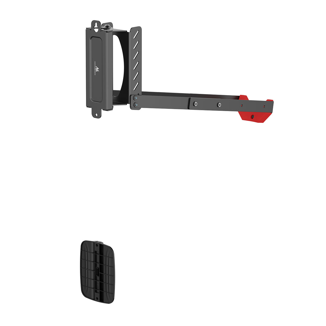 Maclean MC-498 Aparcabicicletas de pared, Carga máx. 35 kg