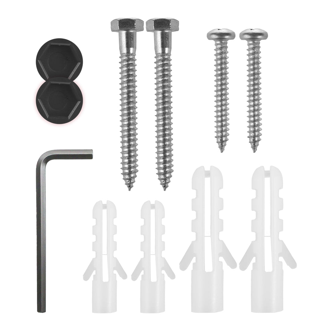 Maclean MC-498 Aparcabicicletas de pared, Carga máx. 35 kg