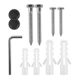Maclean MC-498 Aparcabicicletas de pared, Carga máx. 35 kg