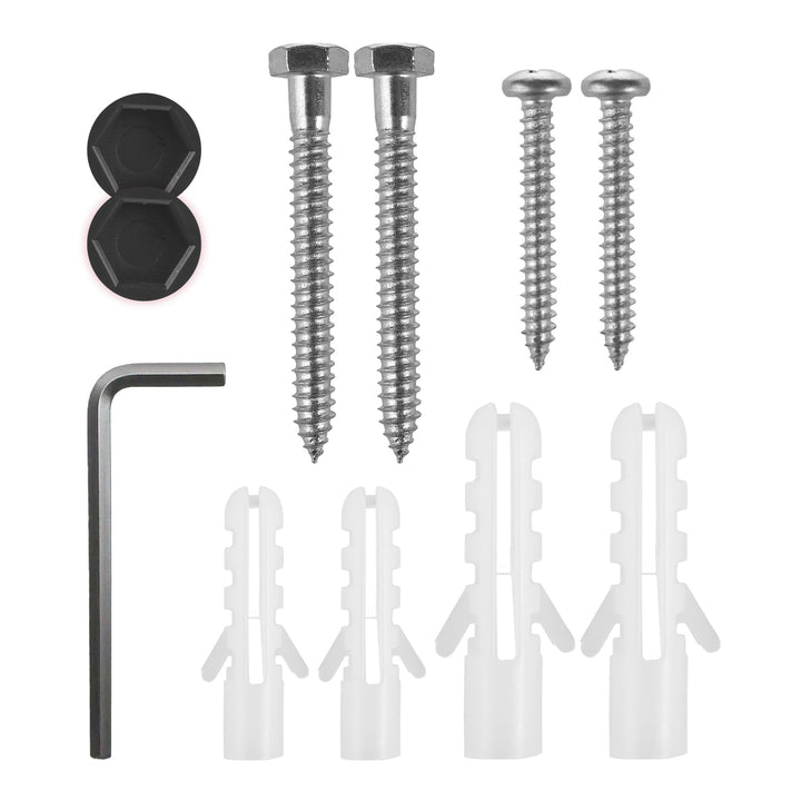 Maclean MC-498 Aparcabicicletas de pared, Carga máx. 35 kg