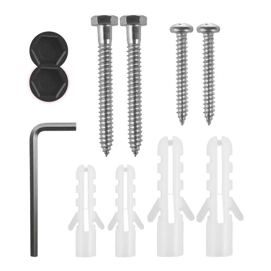 Maclean MC-498 Aparcabicicletas de pared, Carga máx. 35 kg