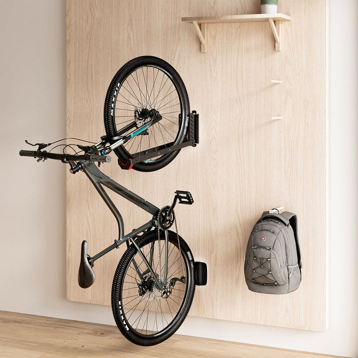 Maclean MC-498 Aparcabicicletas de pared, Carga máx. 35 kg