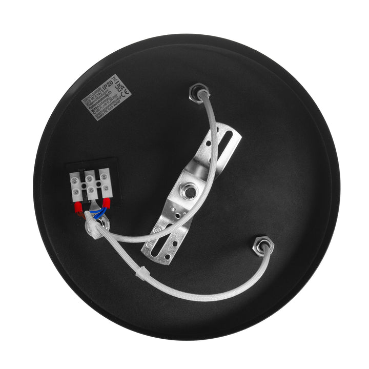 Candeeiro de Teto Maclean MCE362 B, 3 GU10, Máx. 40 W | Móvel, Alumínio | Spot Moderno para Sala de Estar, Escritório, Cozinha, com Fontes de Luz Ajustáveis, Preto Mate