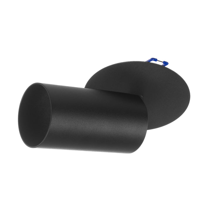 Maclean MCE364 B Fooc de encastrar/tubo, spot, redondo, alumínio, GU10, 55x100mm, preto