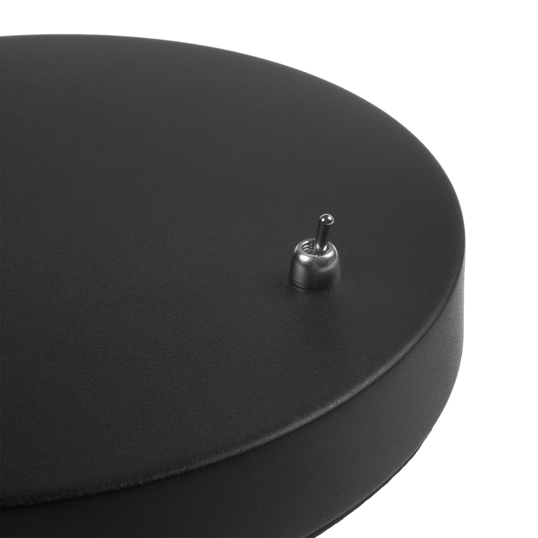 Candeeiro de mesa Maclean MCE370 B GU10, Spot, redondo, GU10, com interruptor, preto