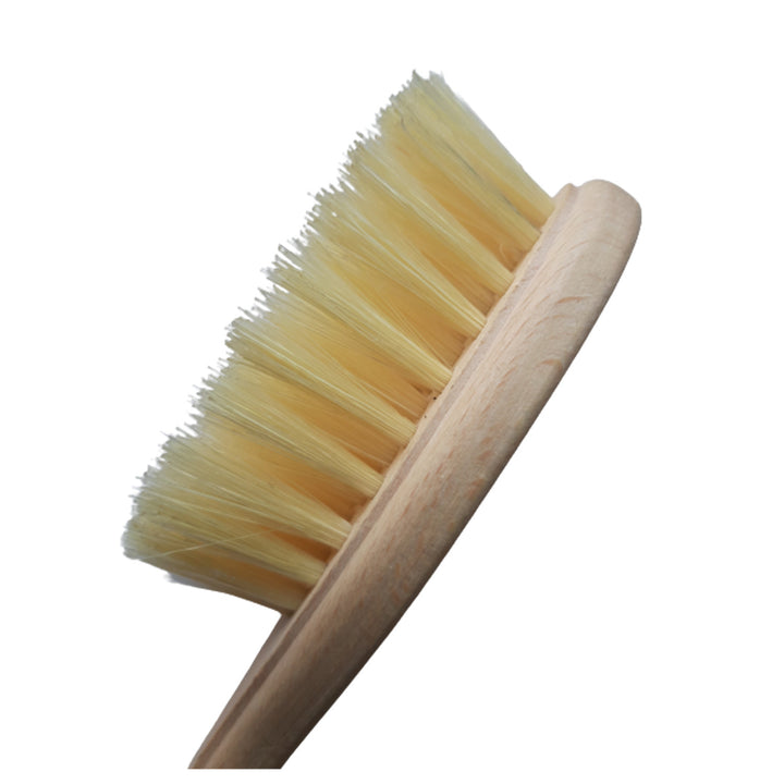 Escova de dentes ecológica Starmann para crianças a partir de 1 ano, madeira de faia, cerdas branqueadas, 5/01S