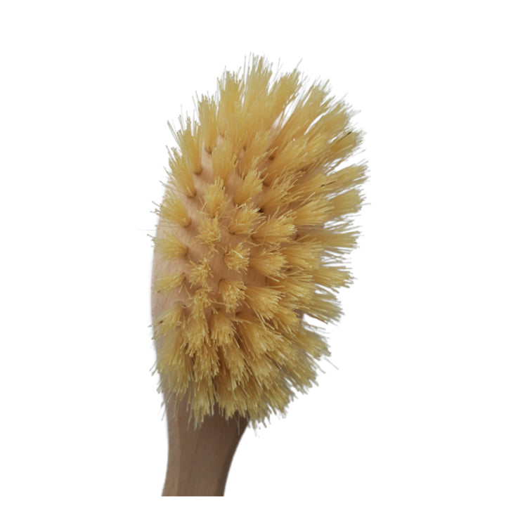 Escova de dentes ecológica Starmann para crianças a partir de 1 ano, madeira de faia, cerdas branqueadas, 5/01S