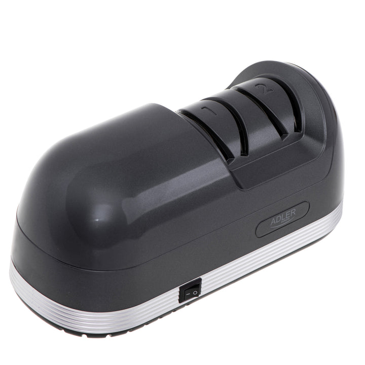 Afilador eléctrico para cuchillos Adler, potencia 60 W, sistema de 2 etapas AD 4508