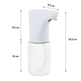 ProMedix Dispensador automático, Contenedor dispensador para jabones líquidos, Líquidos desinfectantes, 300ml, 4xAA, blanco, PR-540 W