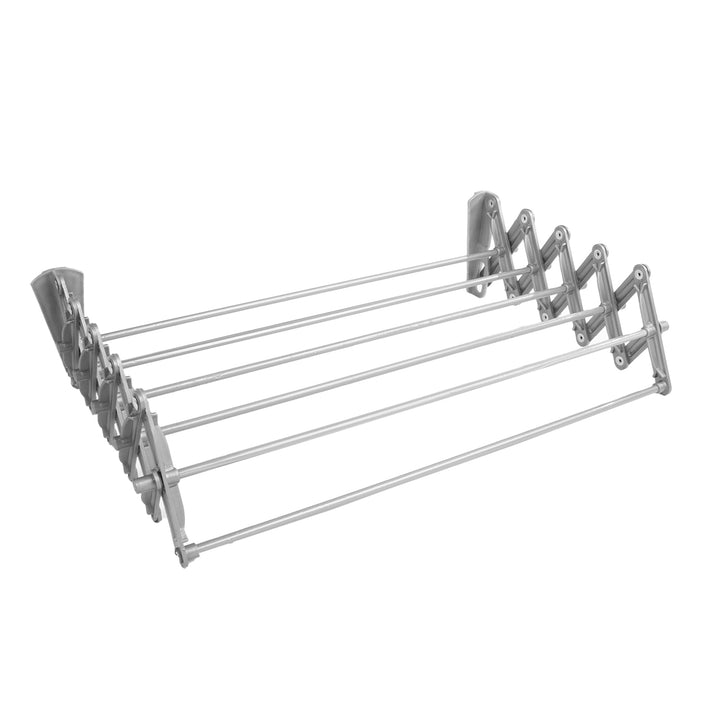 ABJ Secadora de ropa, Tendedero de pared, plegable, Color gris, 60 cm