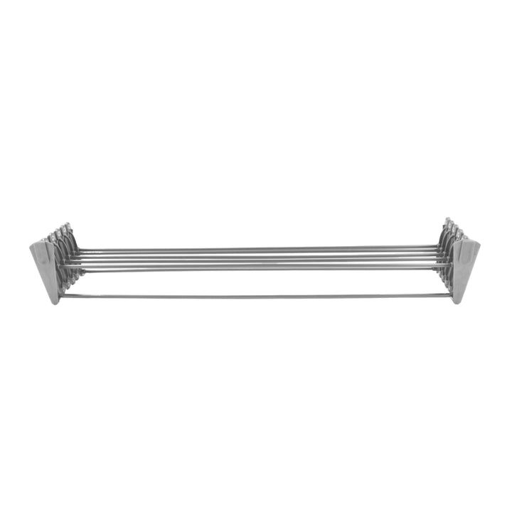 ABJ Secadora de ropa, Tendedero de pared, plegable, Color gris, 80 cm