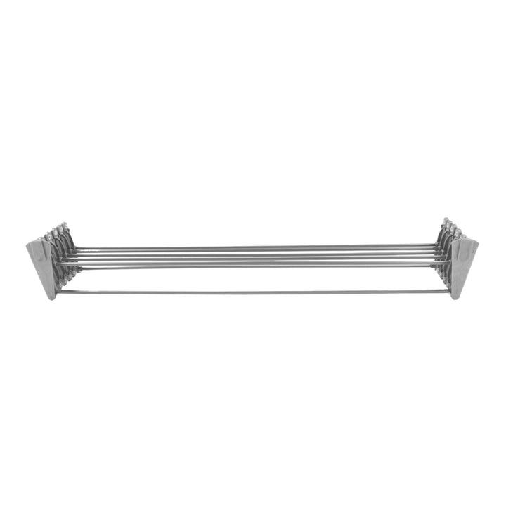 ABJ Secadora de ropa, Tendedero de pared, plegable, Color gris, 90 cm