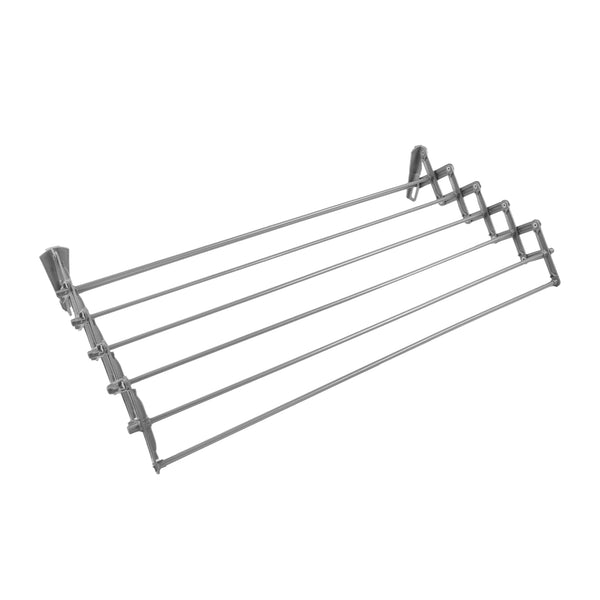 Máquina de secar roupa ABJ, de parede, dobrável, cinzento, 90 cm