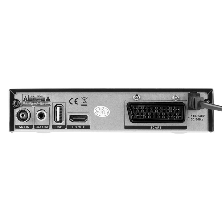 Sintonizador y descodificador DVB-T2 H.265 HEVC KrugerMatz KM0550D con EPG, PVR y Timeshift